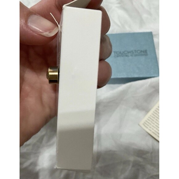 Touchstone Crystal, Antique Ice Post Earrings, Golden Shadow, NWB, 4419EF - Picture 3 of 4